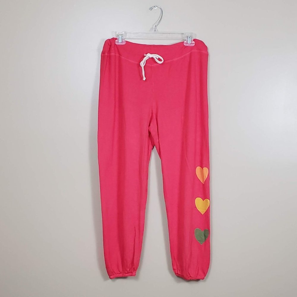 Sold Sundry Sweatpants with Heart Print